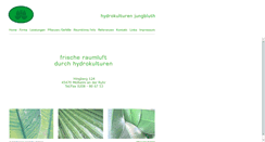 Desktop Screenshot of hydrokulturen-jungbluth.de